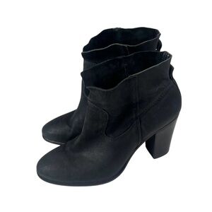 Vince Camuto Women's Black Suede Ankle Boots